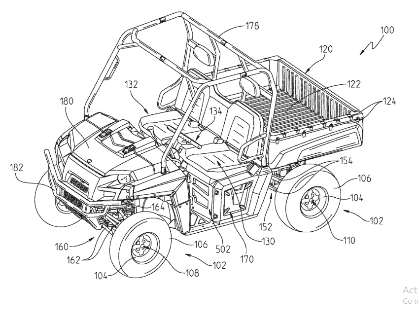 Electric Vehicle - US8480538B2 (Utility Patent) Patent Illustration Services